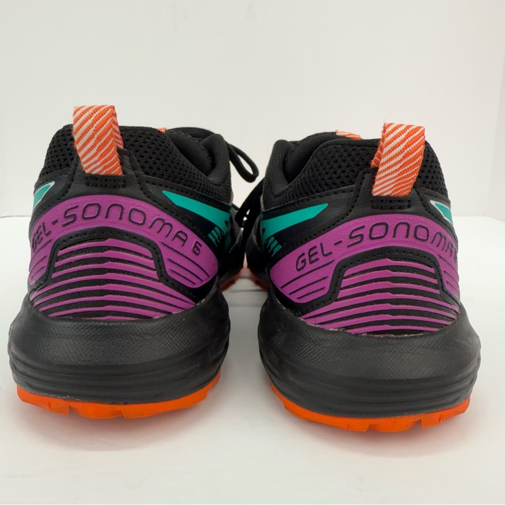 ASICS size 9 Women’s Black Gel-Sonoma 6 Trail Running Shoes - Picture 4 of 8